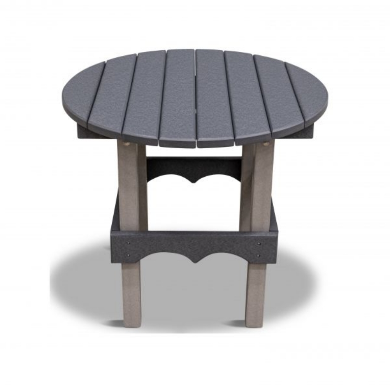 Picture of DARK GRAY ROUND SIDE TABLE