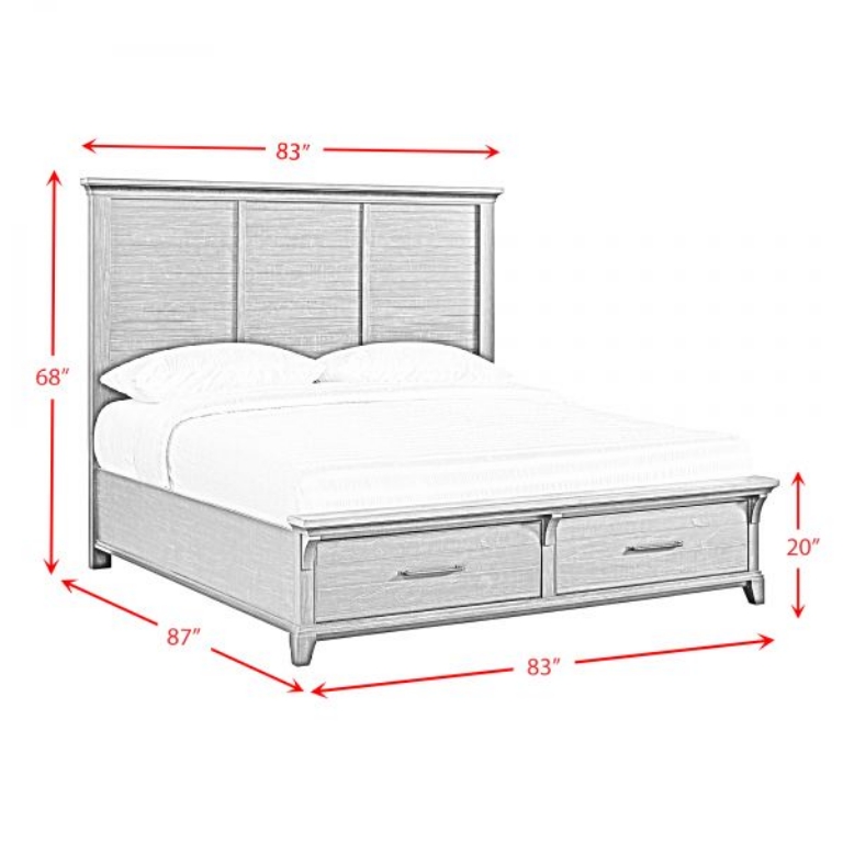 Picture of MONTROSE KING STORAGE BED
