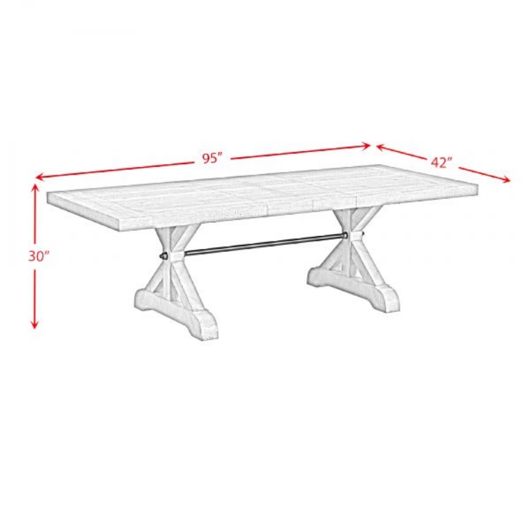 Picture of YELLOWSTONE DINING TABLE