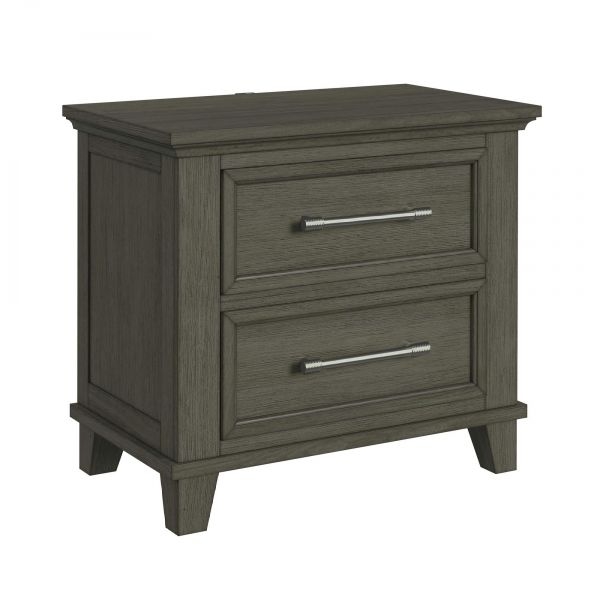Picture of GREY CANTERBURY NIGHTSTAND