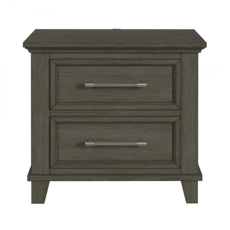 Picture of GREY CANTERBURY NIGHTSTAND