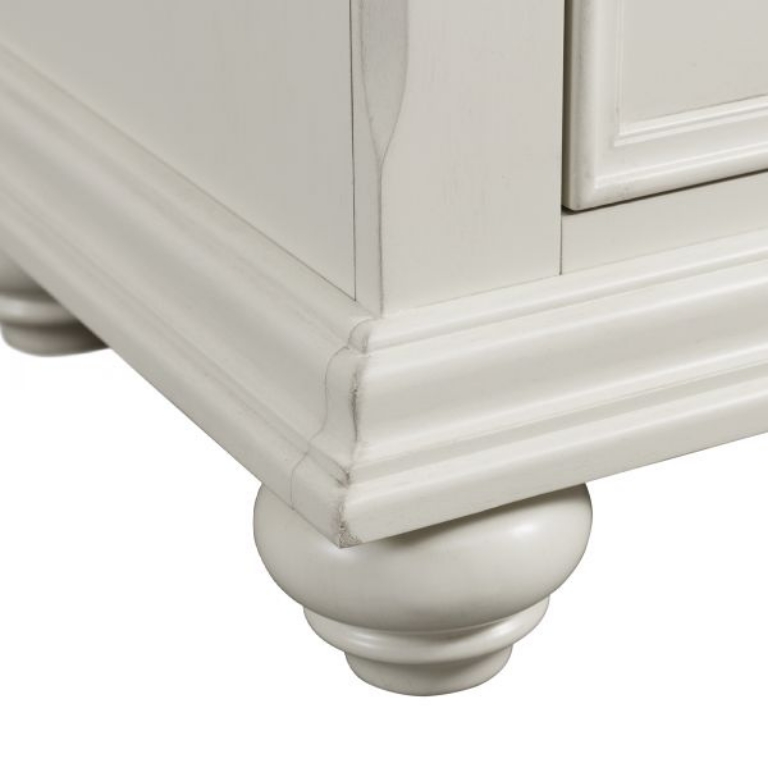Picture of ANTIQUE WHITE SLATER NIGHTSTAND