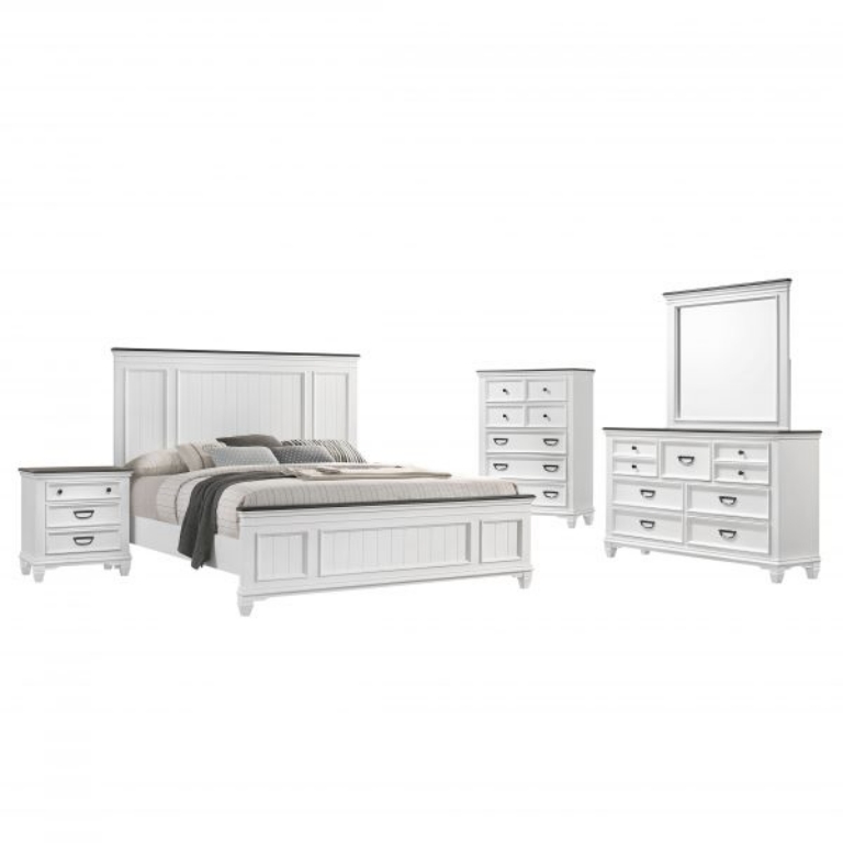 Picture of LANDMARK WHITE KING BEDROOM GROUP