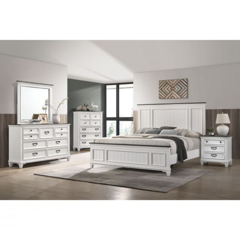Picture of LANDMARK WHITE KING BEDROOM GROUP