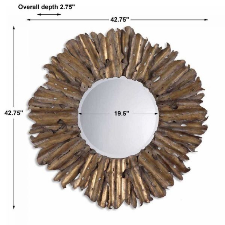 Picture of HEMANI ROUND MIRROR