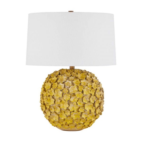 Picture of MANTILLA YELLOW TABLE LAMP
