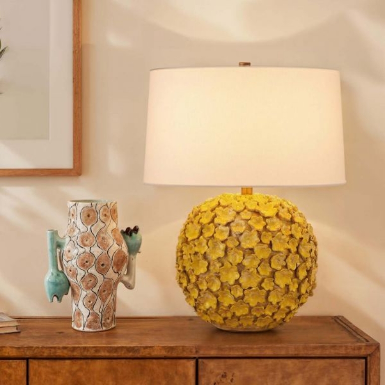 Picture of MANTILLA YELLOW TABLE LAMP