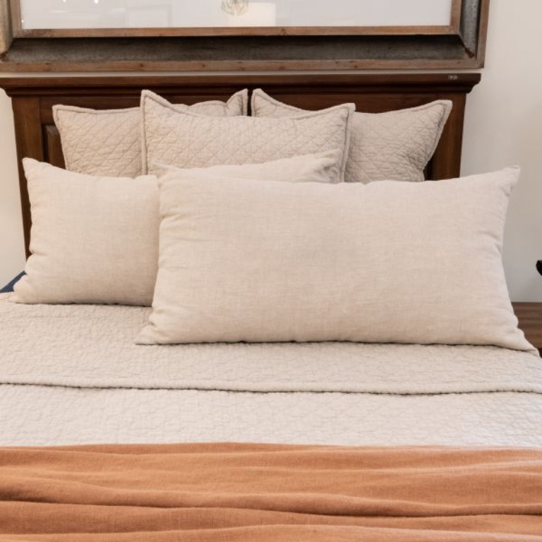 Picture of DALE NATURAL KING BEDDING