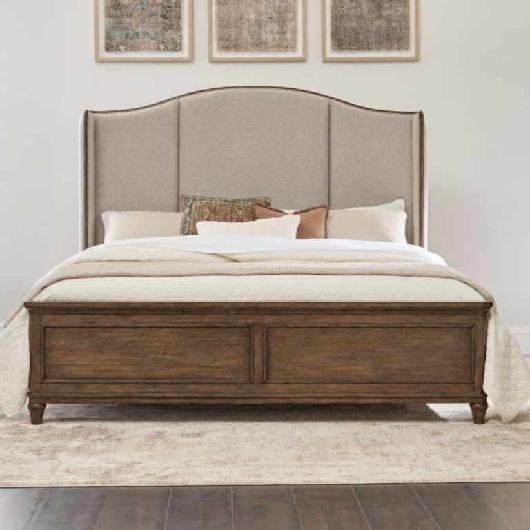 Picture of HARRISON HEIGHTS KING UPHOLSTERED BED