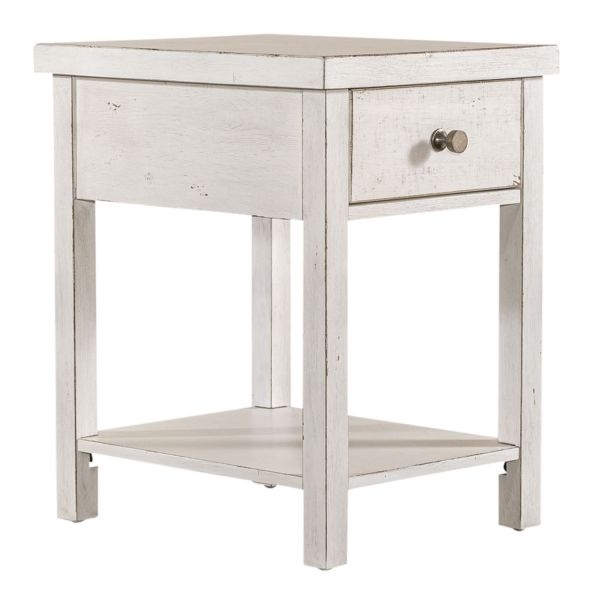 Picture of MODERN FARMHOUSE CHAIRSIDE TABLE