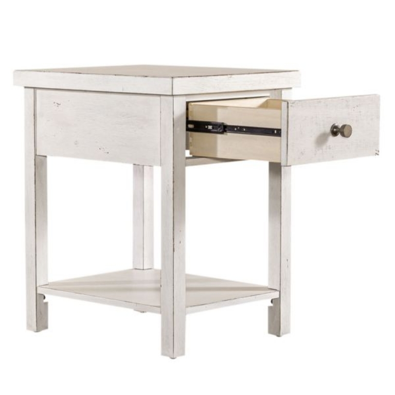 Picture of MODERN FARMHOUSE CHAIRSIDE TABLE