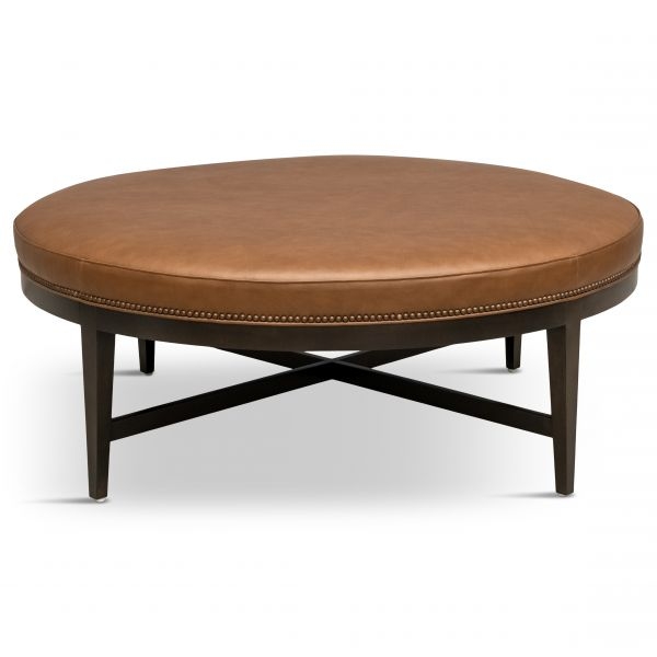 Picture of REDFORD 48" ROUND OTTOMAN