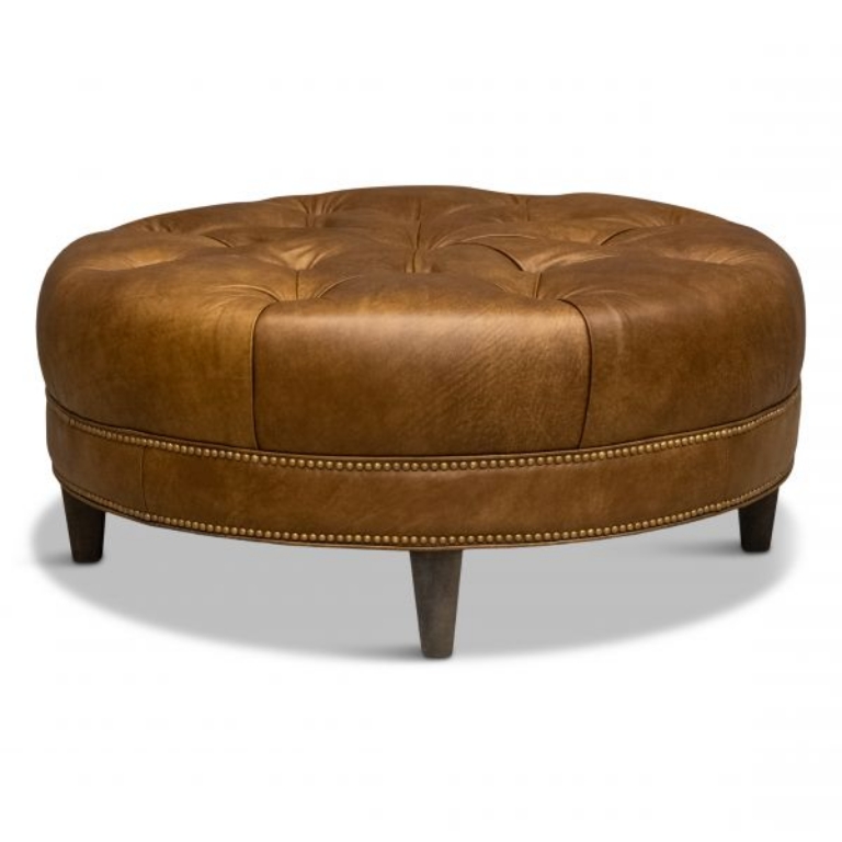 Picture of 2000 SERIES CAMEL LARGE OTTOMAN