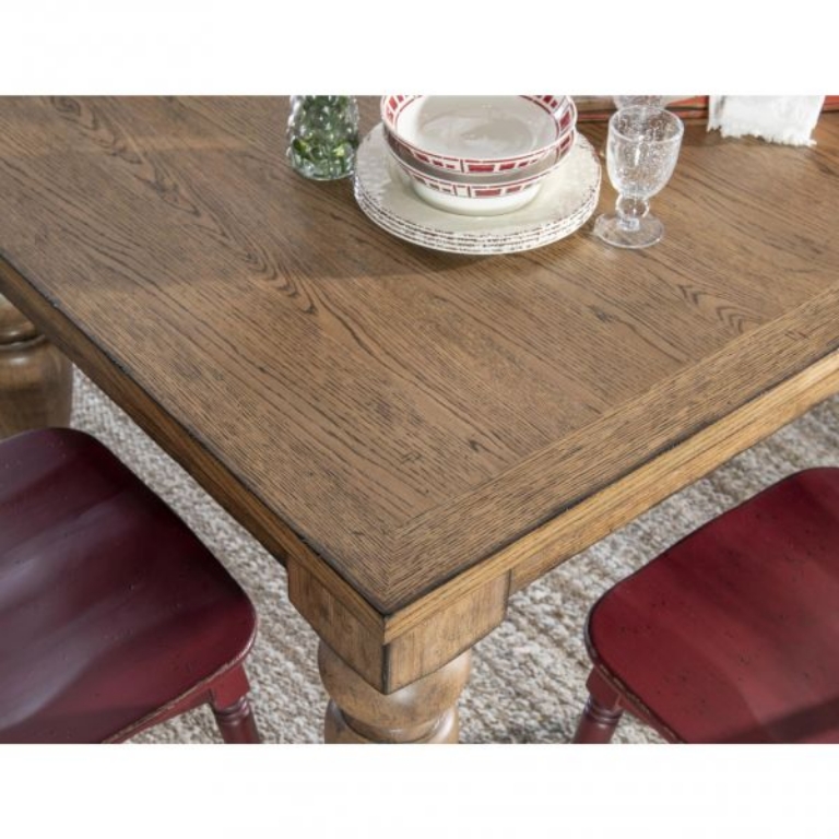 Picture of VINTAGE MARKET CHIMNEY LEG DINING TABLE