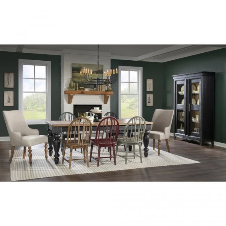 Picture of VINTAGE MARKET CHIMNEY LEG DINING TABLE