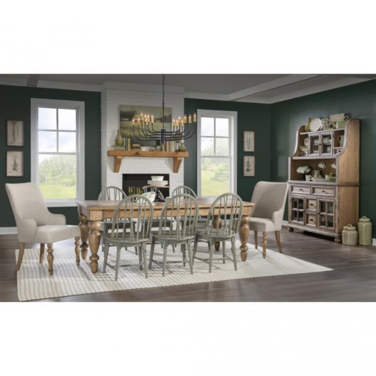 Picture of VINTAGE MARKET CHIMNEY LEG DINING TABLE