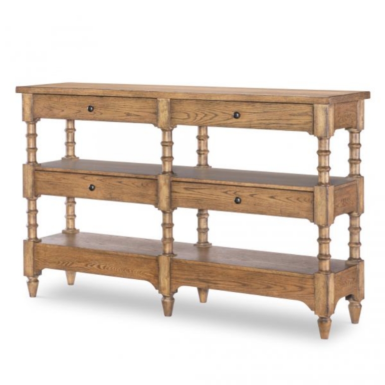Picture of VINTAGE MARKET BARNWOOD OAK CONSOLE TABLE