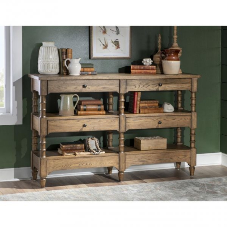 Picture of VINTAGE MARKET BARNWOOD OAK CONSOLE TABLE