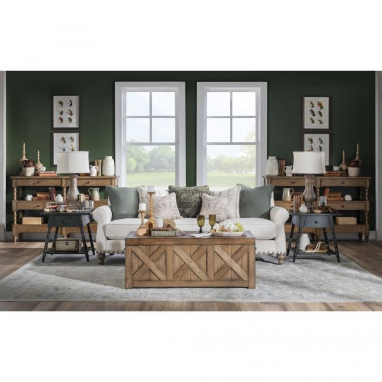 Picture of VINTAGE MARKET BARNWOOD OAK CONSOLE TABLE
