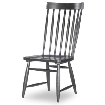 Picture of VINTAGE MARKET KETTLE BLACK WINDSOR SIDE CHAIR