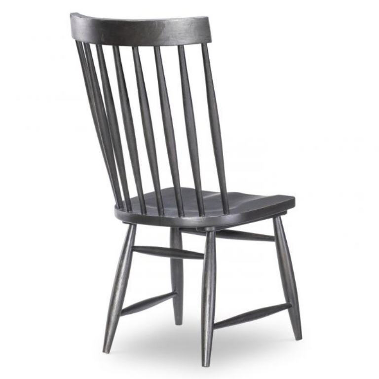 Picture of VINTAGE MARKET KETTLE BLACK WINDSOR SIDE CHAIR