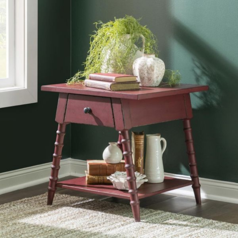 Picture of VINTAGE MARKET SPICED APPLE END TABLE