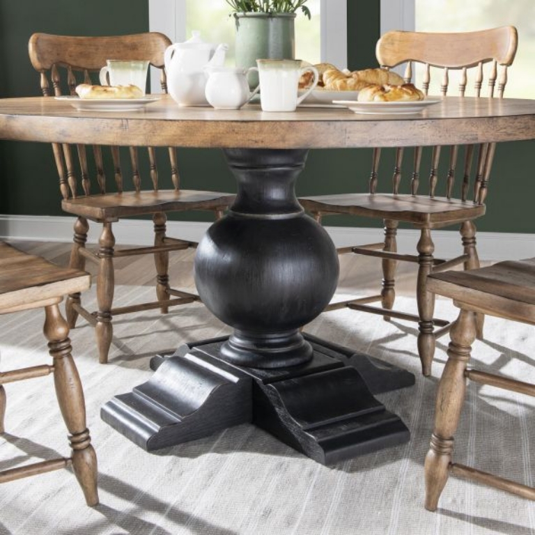 Picture of VINTAGE MARKET ROUND DINING TABLE