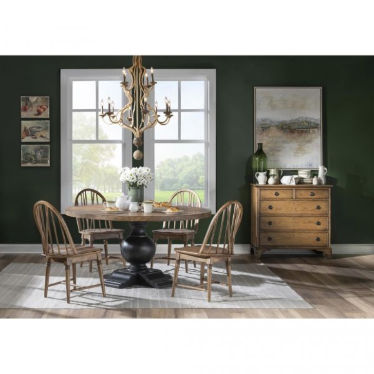 Picture of VINTAGE MARKET ROUND DINING TABLE