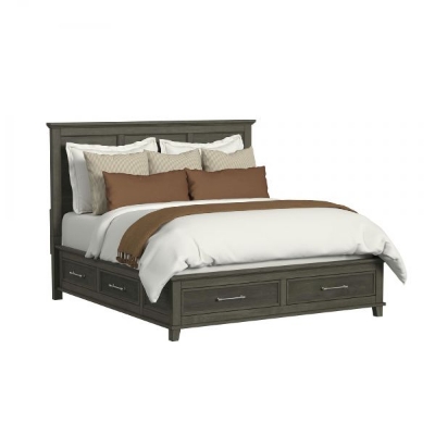Picture of CANTERBURY GREY KING STORAGE BED