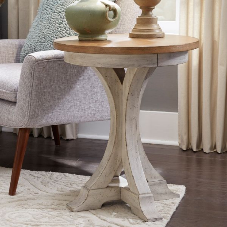 Picture of FARMHOUSE CHAIRSIDE TABLE