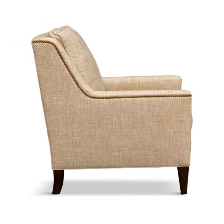 Picture of TRAINTRACK PARCHMENT CHAIR