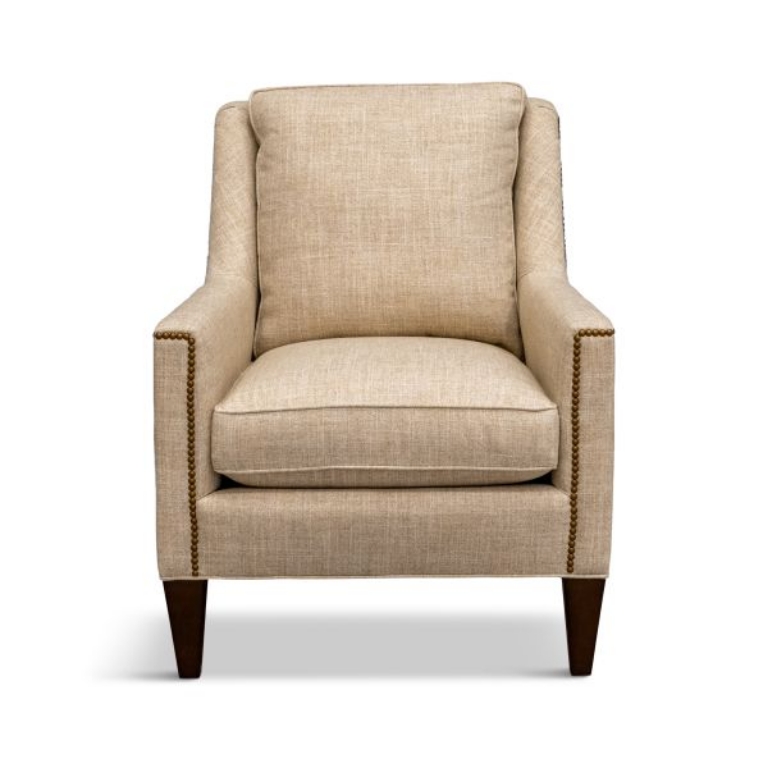 Picture of TRAINTRACK PARCHMENT CHAIR
