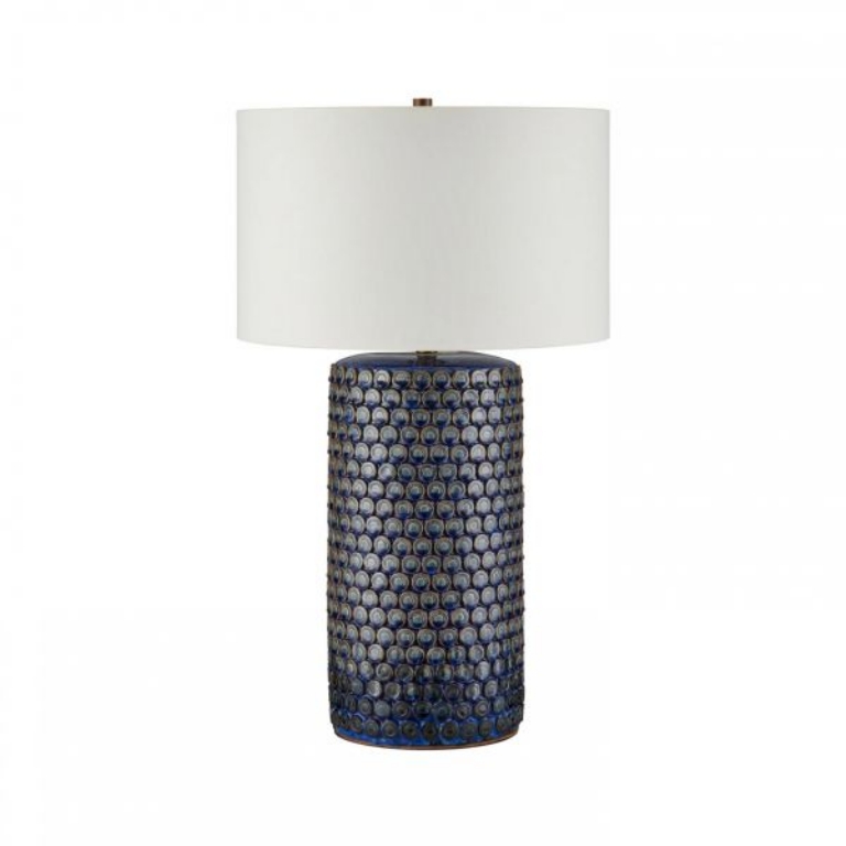 Picture of LUNARES BLUE TABLE LAMP